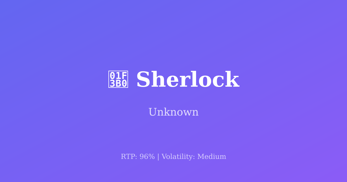 Sherlock